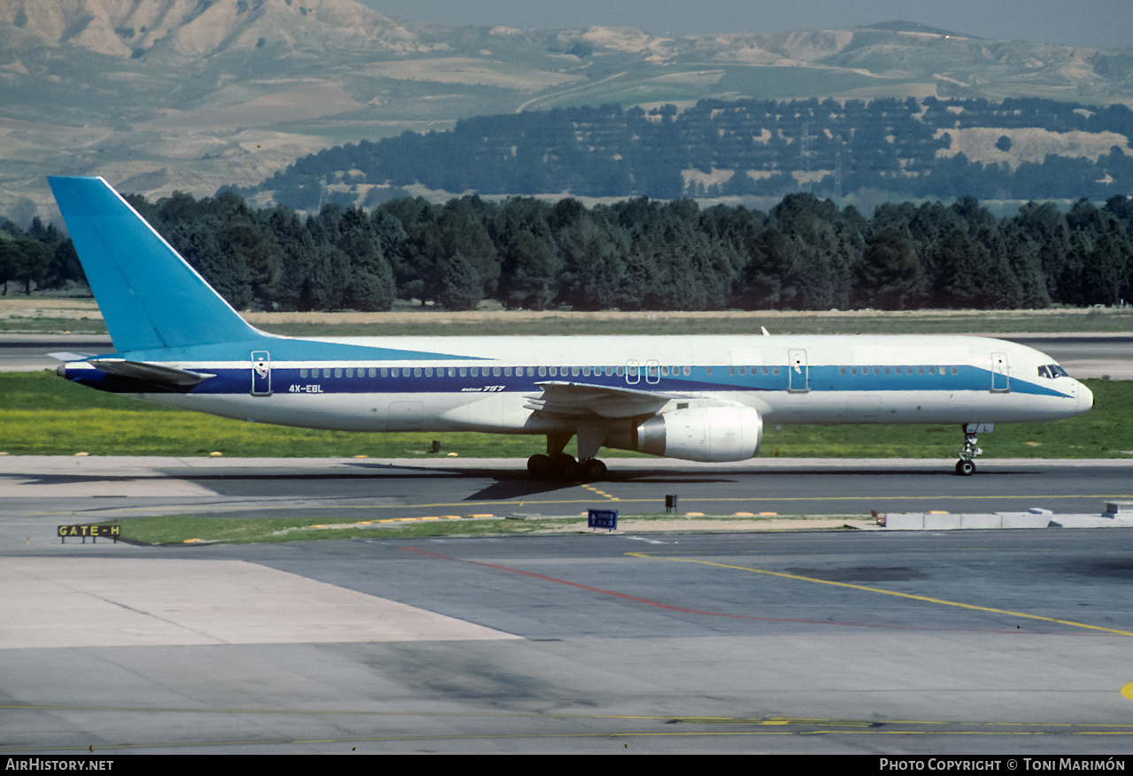 Aircraft Photo of 4X-EBL | Boeing 757-258 | El Al Israel Airlines | AirHistory.net #424476