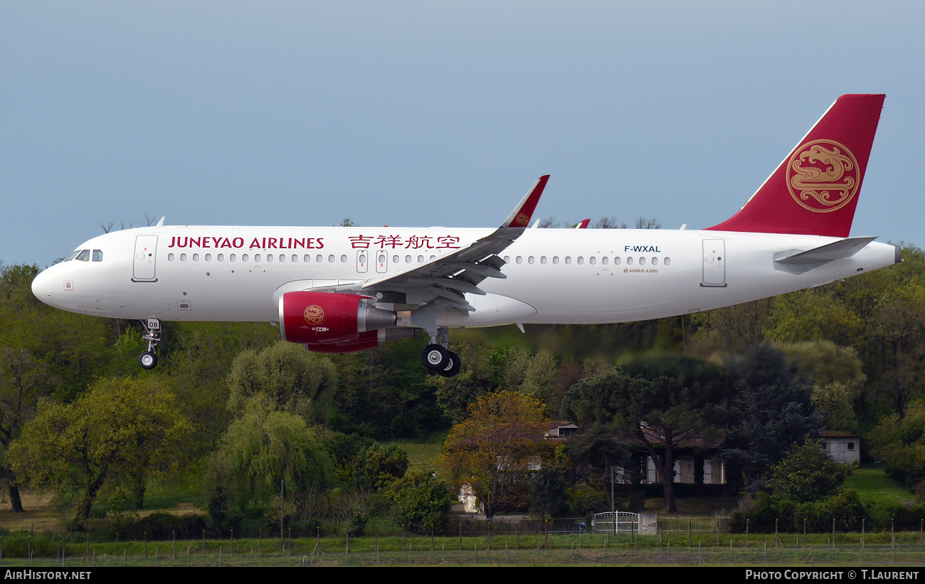 Aircraft Photo of F-WXAL | Airbus A320-214 | Juneyao Airlines | AirHistory.net #424495