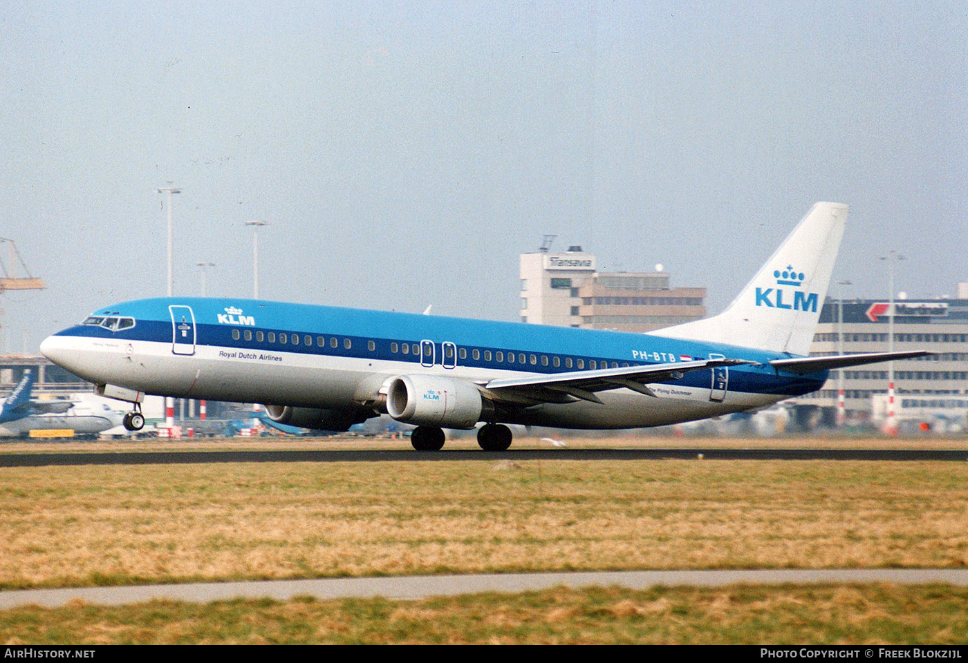 Aircraft Photo of PH-BTB | Boeing 737-406 | KLM - Royal Dutch Airlines | AirHistory.net #424496