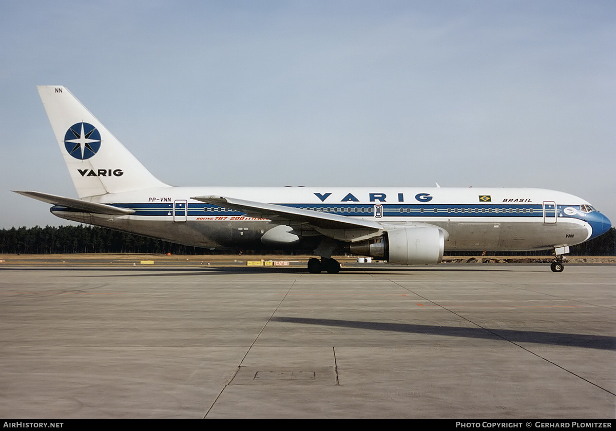 Aircraft Photo of PP-VNN | Boeing 767-241/ER | Varig | AirHistory.net #424527