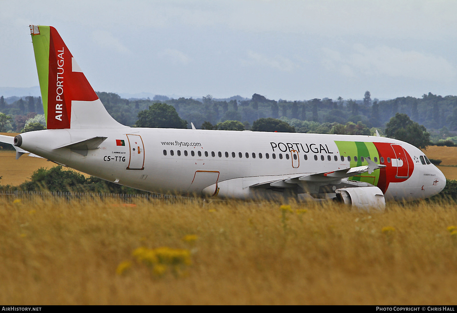 Aircraft Photo of CS-TTG | Airbus A319-111 | TAP Air Portugal | AirHistory.net #424545