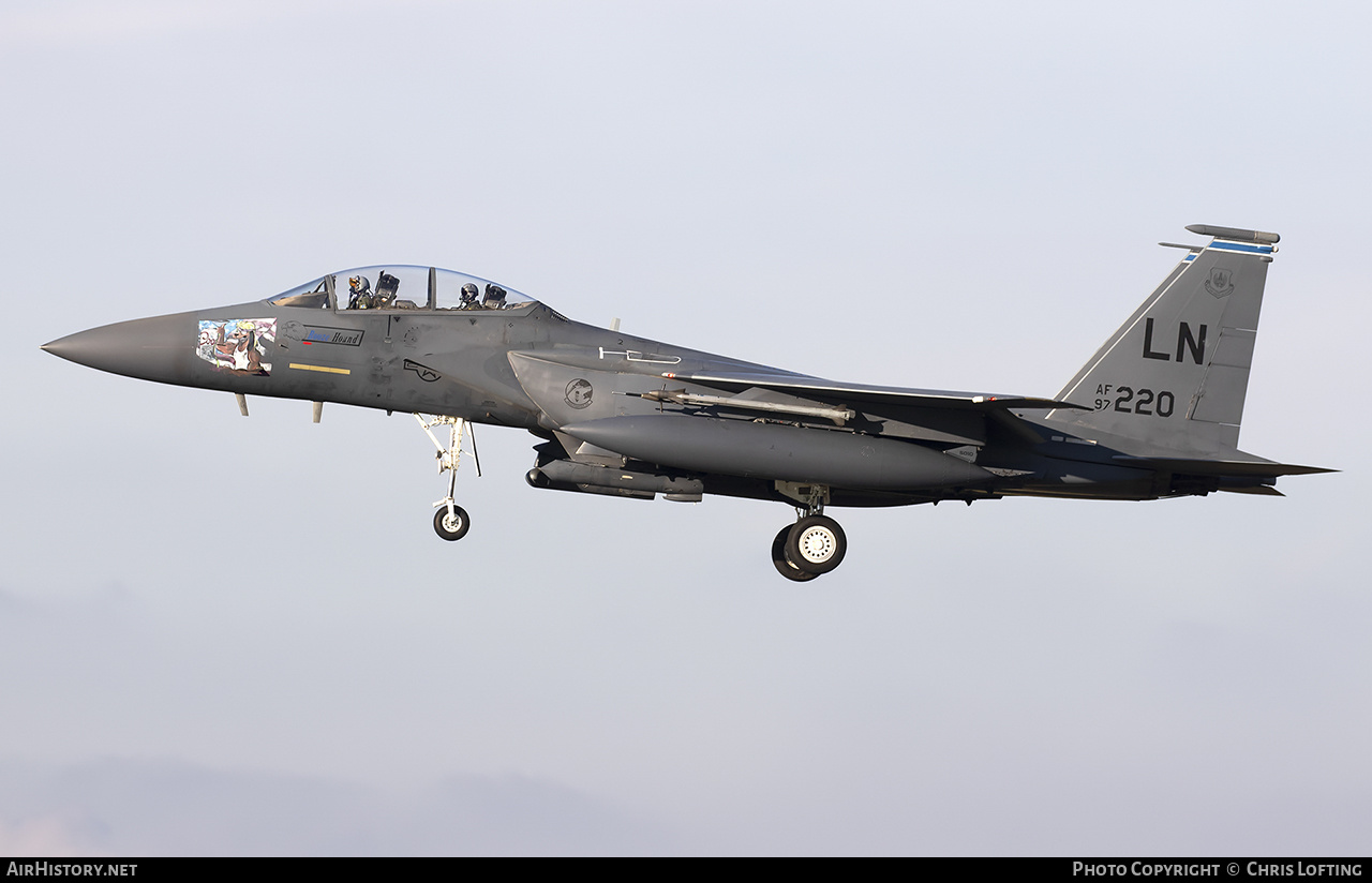 Aircraft Photo of 97-0220 / AF97-220 | Boeing F-15E Strike Eagle | USA - Air Force | AirHistory.net #424547