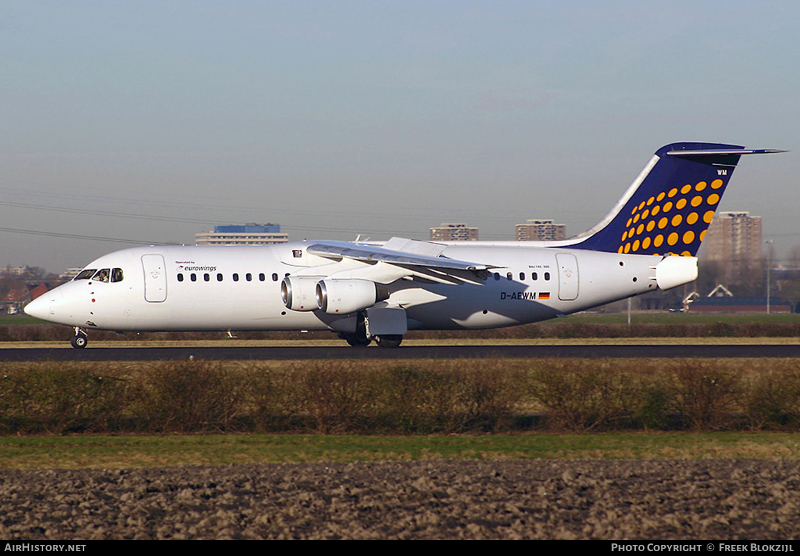 Aircraft Photo of D-AEWM | British Aerospace BAe-146-300 | Eurowings | AirHistory.net #424551