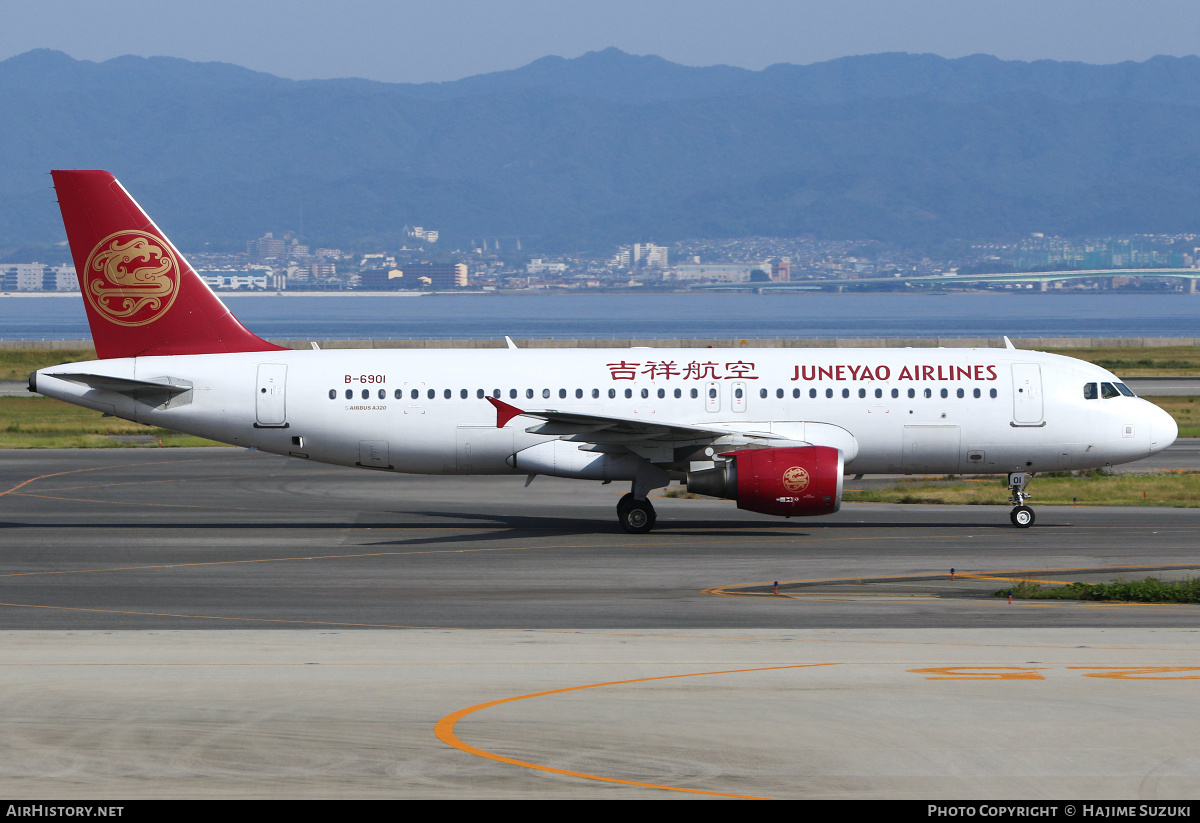 Aircraft Photo of B-6901 | Airbus A320-214 | Juneyao Airlines | AirHistory.net #424553