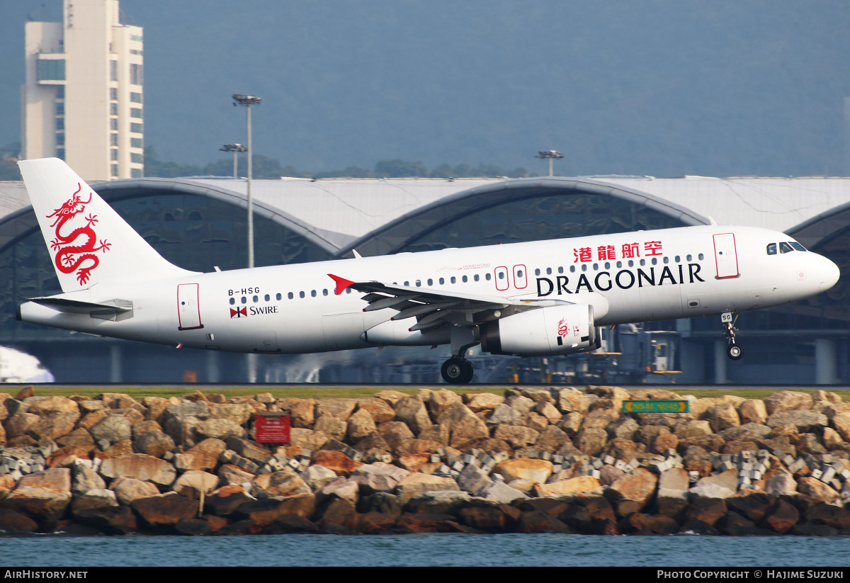 Aircraft Photo of B-HSG | Airbus A320-232 | Dragonair | AirHistory.net #424557