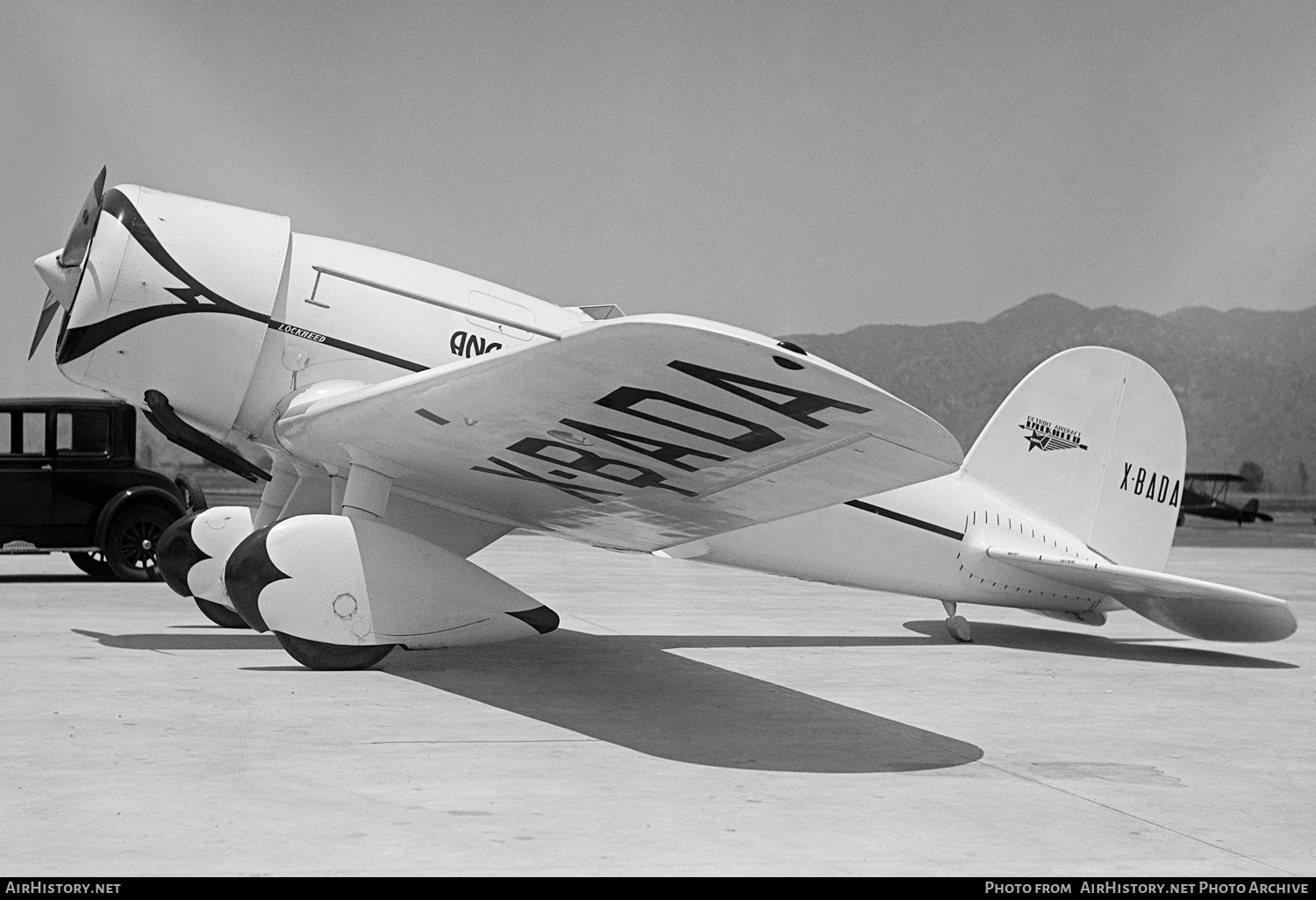 Aircraft Photo of X-BADA | Lockheed 8 Sirius | AirHistory.net #424560