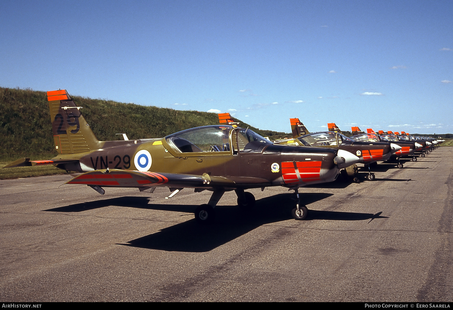 Aircraft Photo of VN-29 | Valmet L-70 Vinka | Finland - Air Force | AirHistory.net #424581