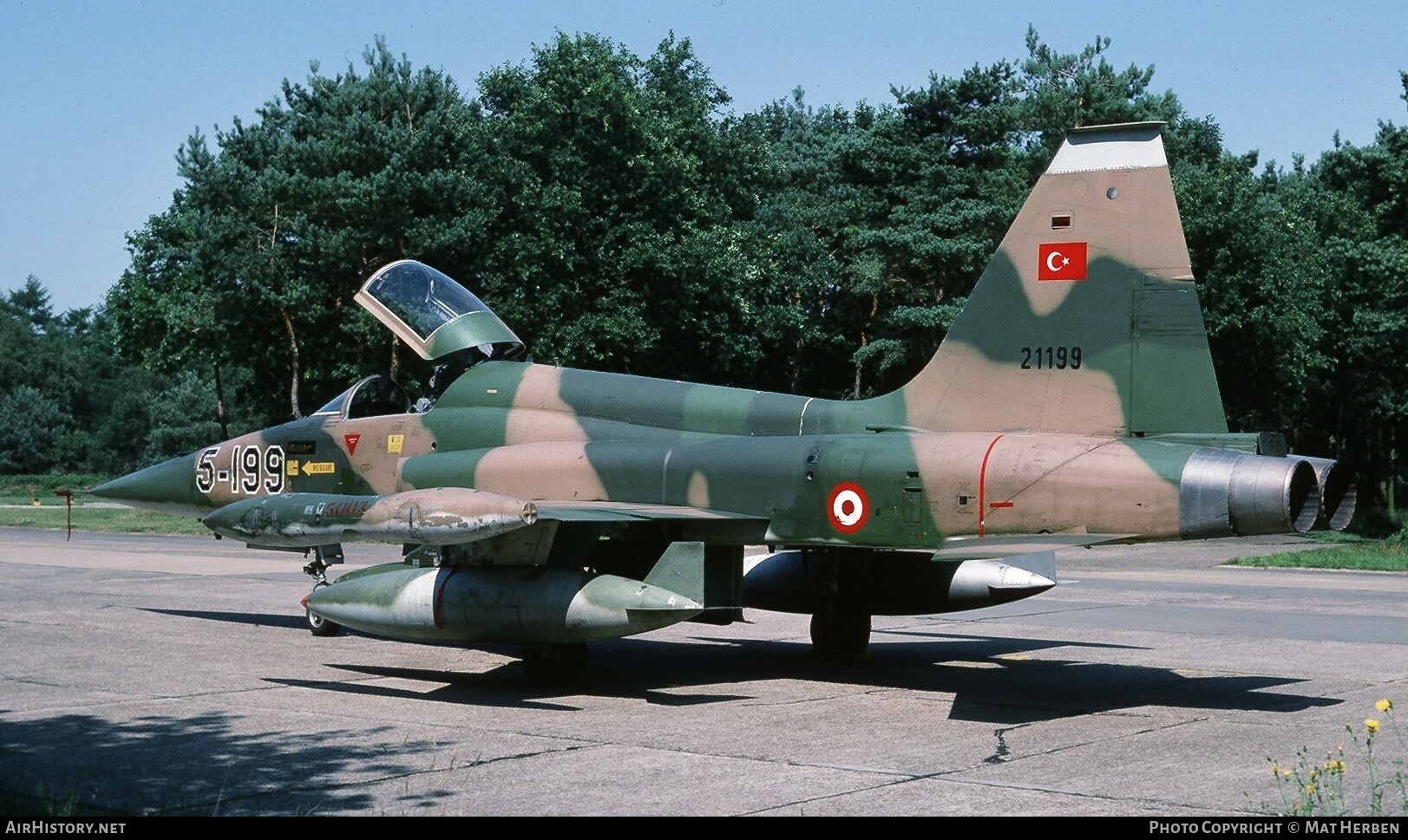 Aircraft Photo of 67-21199 / 21199 | Northrop F-5A Freedom Fighter | Turkey - Air Force | AirHistory.net #424582