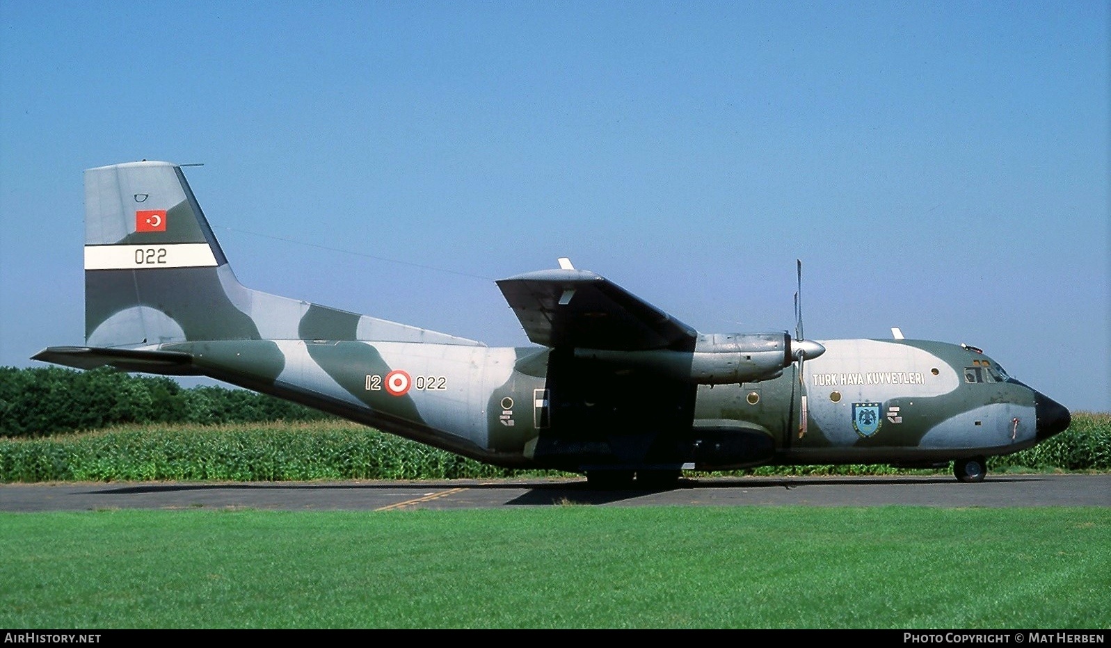 Aircraft Photo of 12-022 / 022 | Transall C-160D | Turkey - Air Force | AirHistory.net #424584