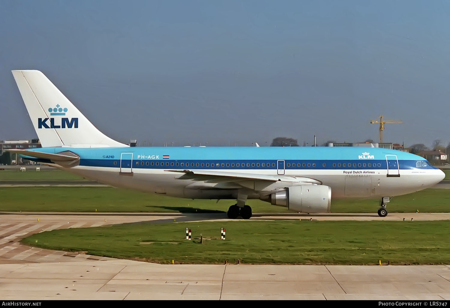 Aircraft Photo of PH-AGK | Airbus A310-203 | KLM - Royal Dutch Airlines | AirHistory.net #424599