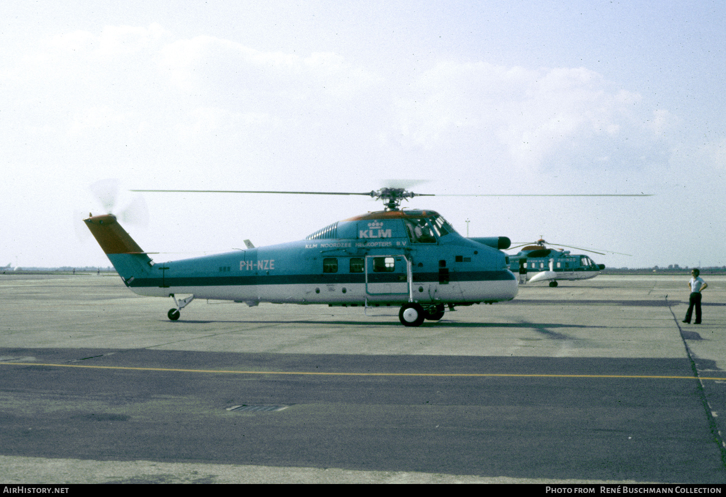 Aircraft Photo of PH-NZE | Sikorsky S-58DT | KLM Noordzee Helikopters | AirHistory.net #424600