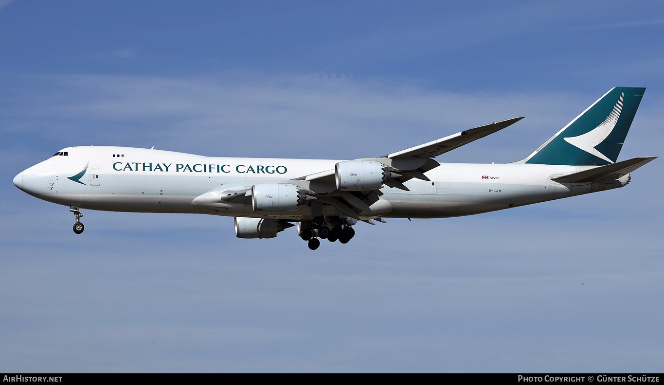 Aircraft Photo of B-LJN | Boeing 747-867F/SCD | Cathay Pacific Airways Cargo | AirHistory.net #424605