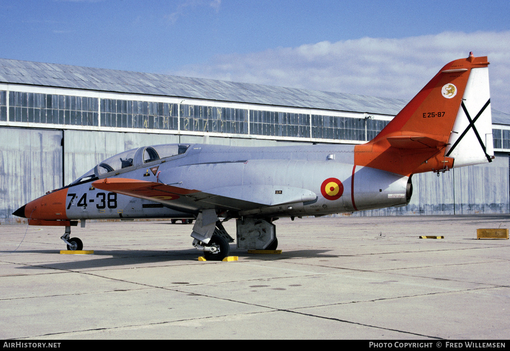 Aircraft Photo of E.25-87 | CASA C101EB Aviojet | Spain - Air Force | AirHistory.net #424613