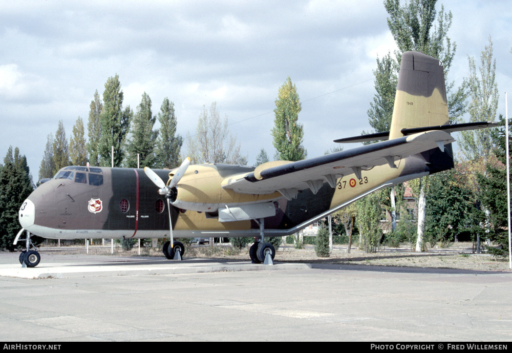 Aircraft Photo of T9-23 | De Havilland Canada C-7A Caribou | Spain - Air Force | AirHistory.net #424619