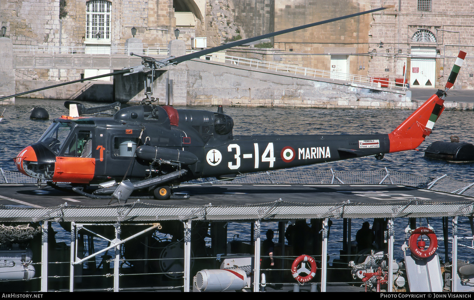 Aircraft Photo of MM80375 | Agusta AB-204AS | Italy - Navy | AirHistory.net #424629