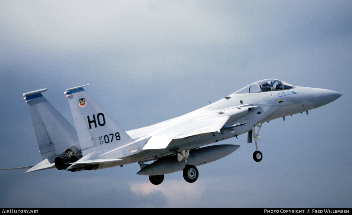 Aircraft Photo of 77-0078 / AF77-078 | McDonnell Douglas F-15A Eagle | USA - Air Force | AirHistory.net #424639