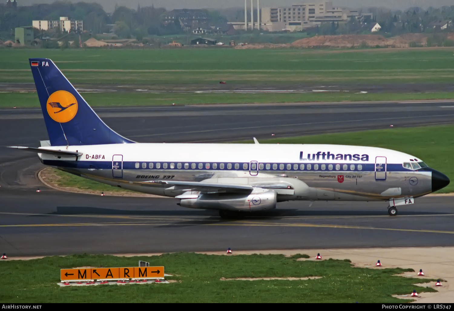 Aircraft Photo of D-ABFA | Boeing 737-230/Adv | Lufthansa | AirHistory.net #424649