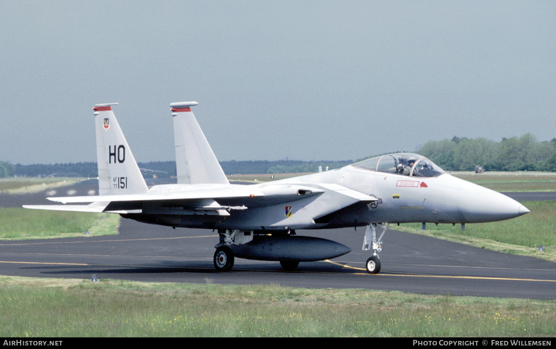 Aircraft Photo of 77-0151 | McDonnell Douglas F-15A Eagle | USA - Air Force | AirHistory.net #424650