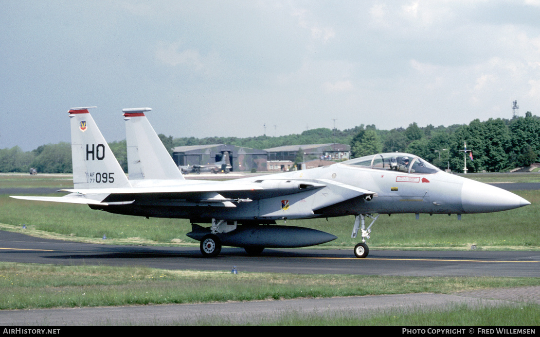 Aircraft Photo of 77-0095 / AF77-095 | McDonnell Douglas F-15A Eagle | USA - Air Force | AirHistory.net #424657