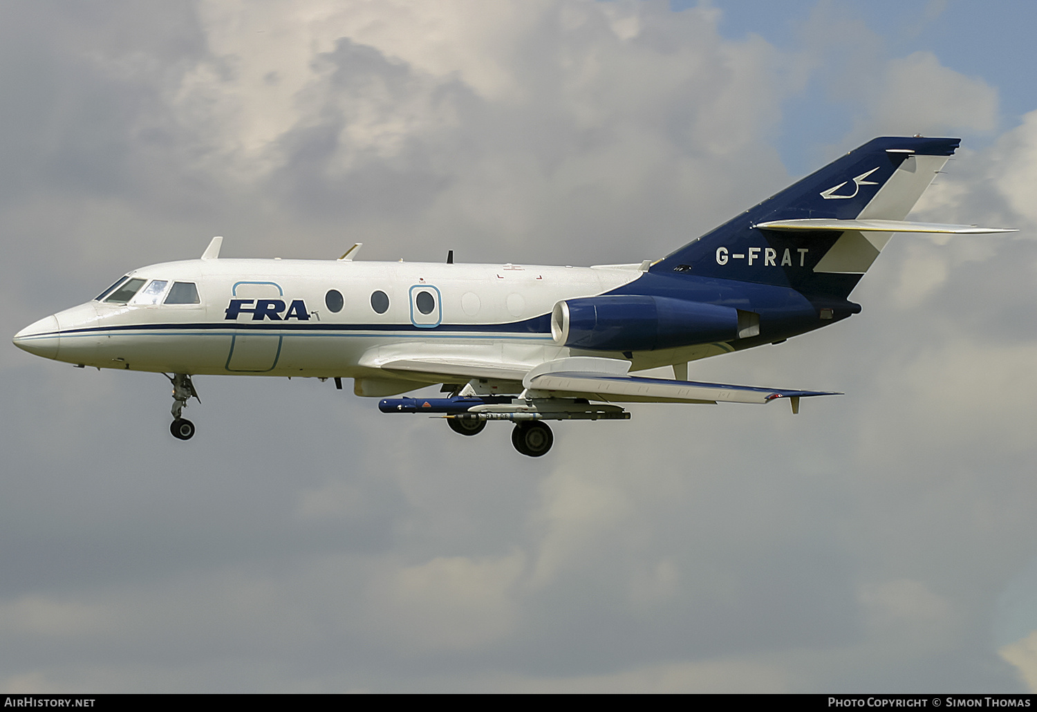 Aircraft Photo of G-FRAT | Dassault Falcon 20DC | FRA - FR Aviation | AirHistory.net #424681