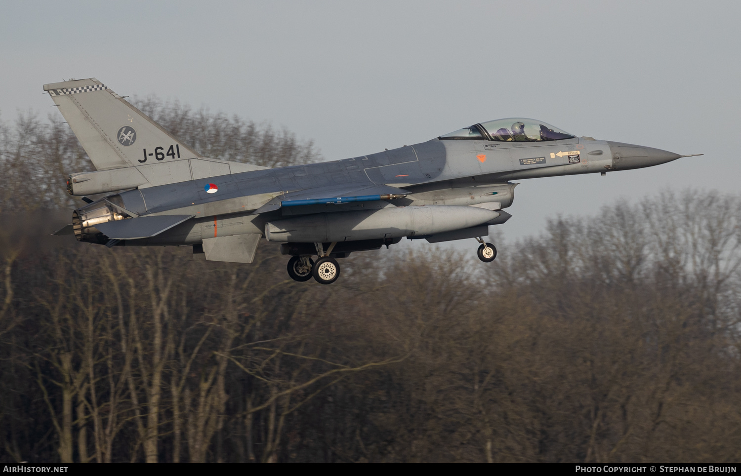 Aircraft Photo of J-641 | General Dynamics F-16AM Fighting Falcon | Netherlands - Air Force | AirHistory.net #424687