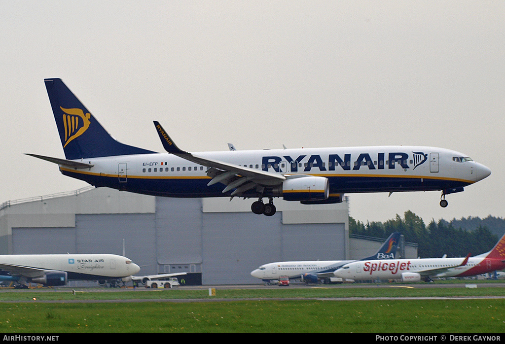 Aircraft Photo of EI-EFO | Boeing 737-8AS | Ryanair | AirHistory.net #424688