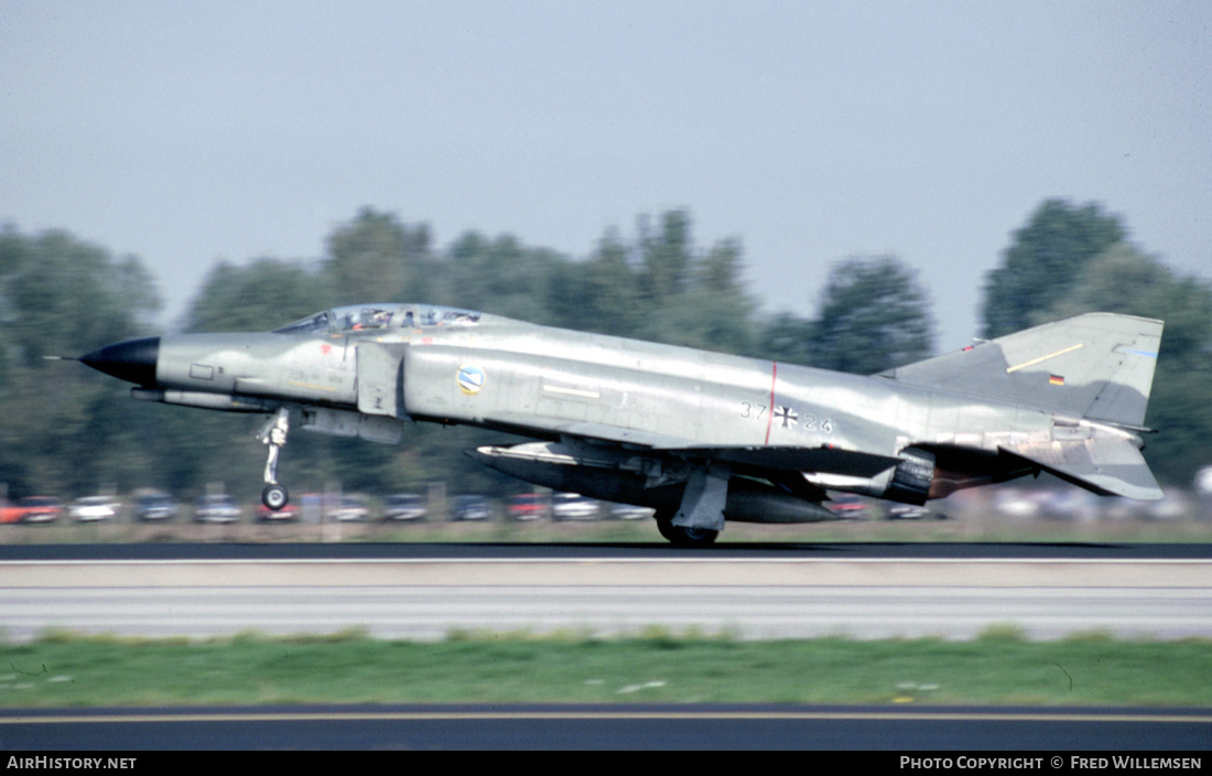 Aircraft Photo of 3724 | McDonnell Douglas F-4F Phantom II | Germany - Air Force | AirHistory.net #424689