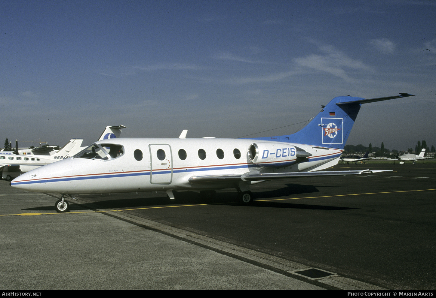 Aircraft Photo of D-CEIS | Beech Beechjet 400A | Schöller | AirHistory.net #424704