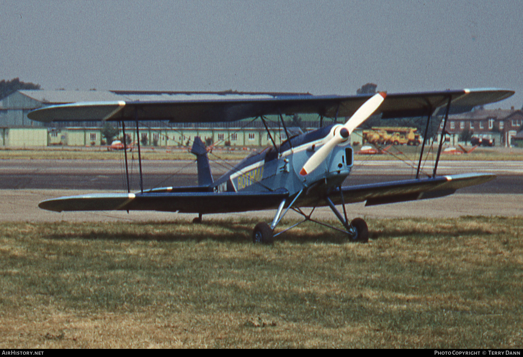 Aircraft Photo of G-AWIW | Stampe-Vertongen SV-4B | Rothmans International | AirHistory.net #424715