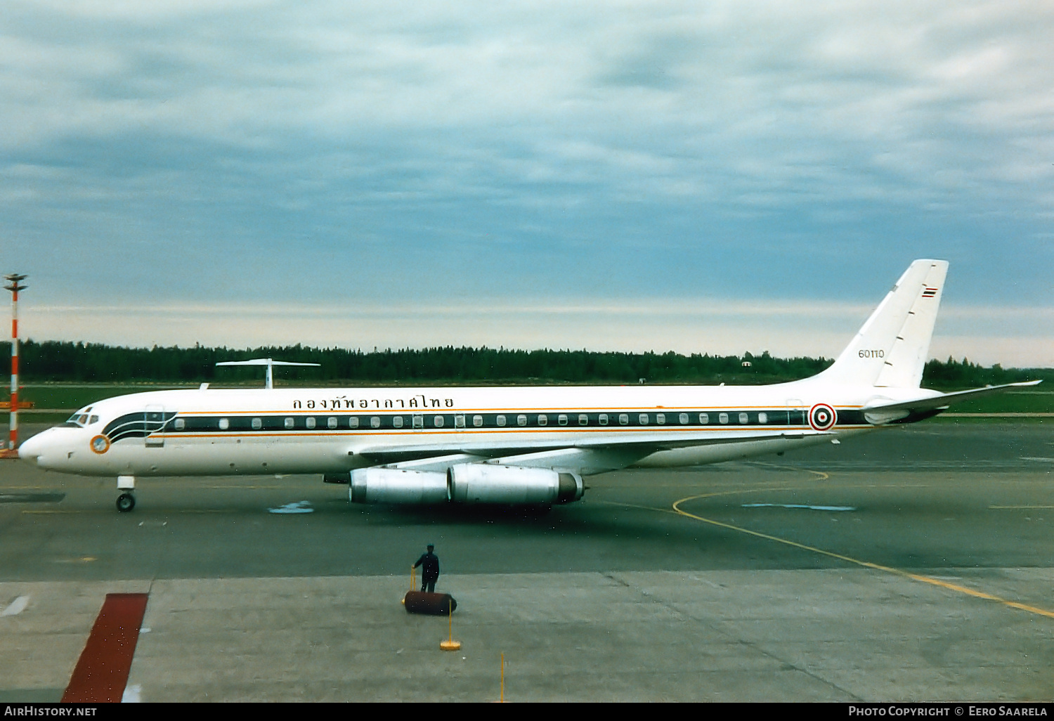 Aircraft Photo of L.10-2/28 / 60110 | McDonnell Douglas DC-8-62CF | Thailand - Air Force | AirHistory.net #424718
