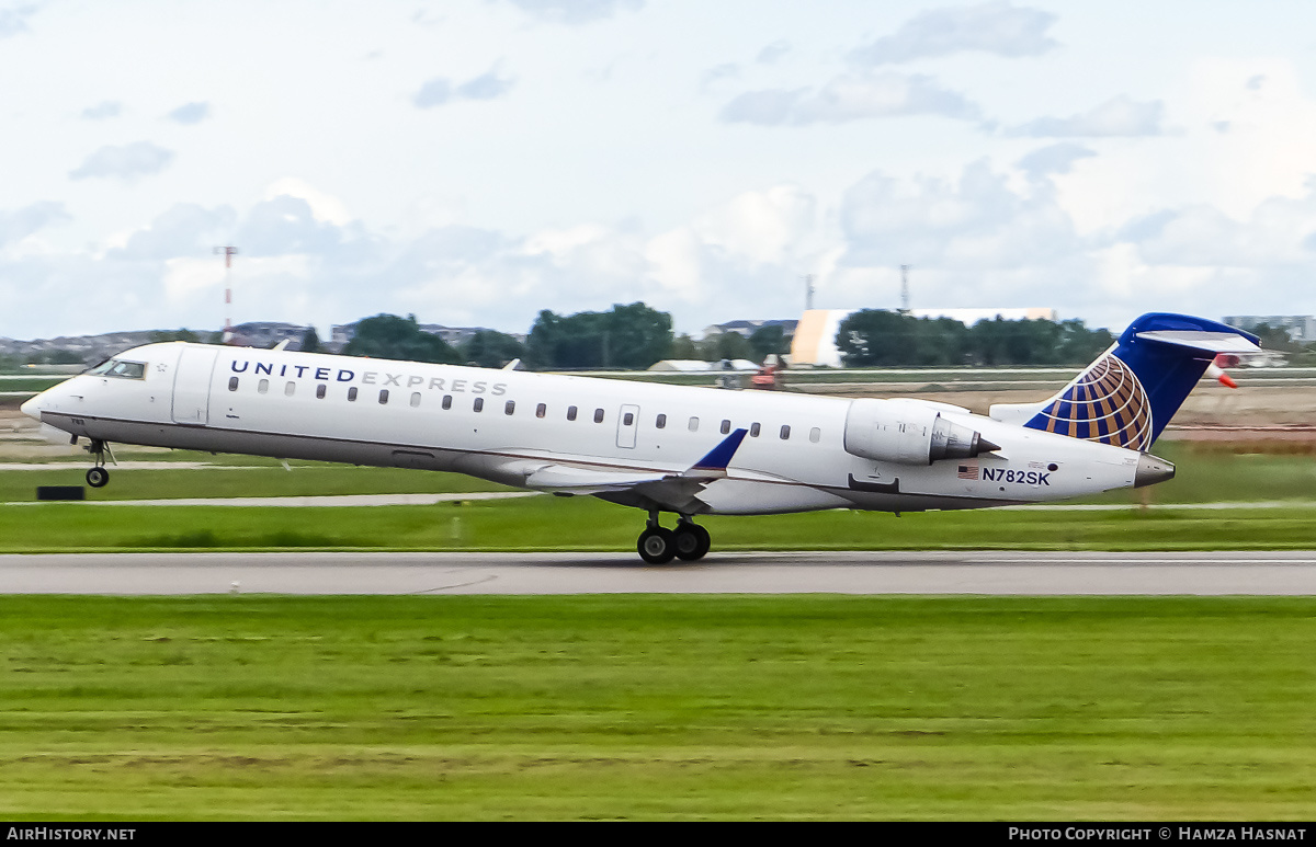 Aircraft Photo of N782SK | Bombardier CRJ-702ER NG (CL-600-2C10) | United Express | AirHistory.net #424740