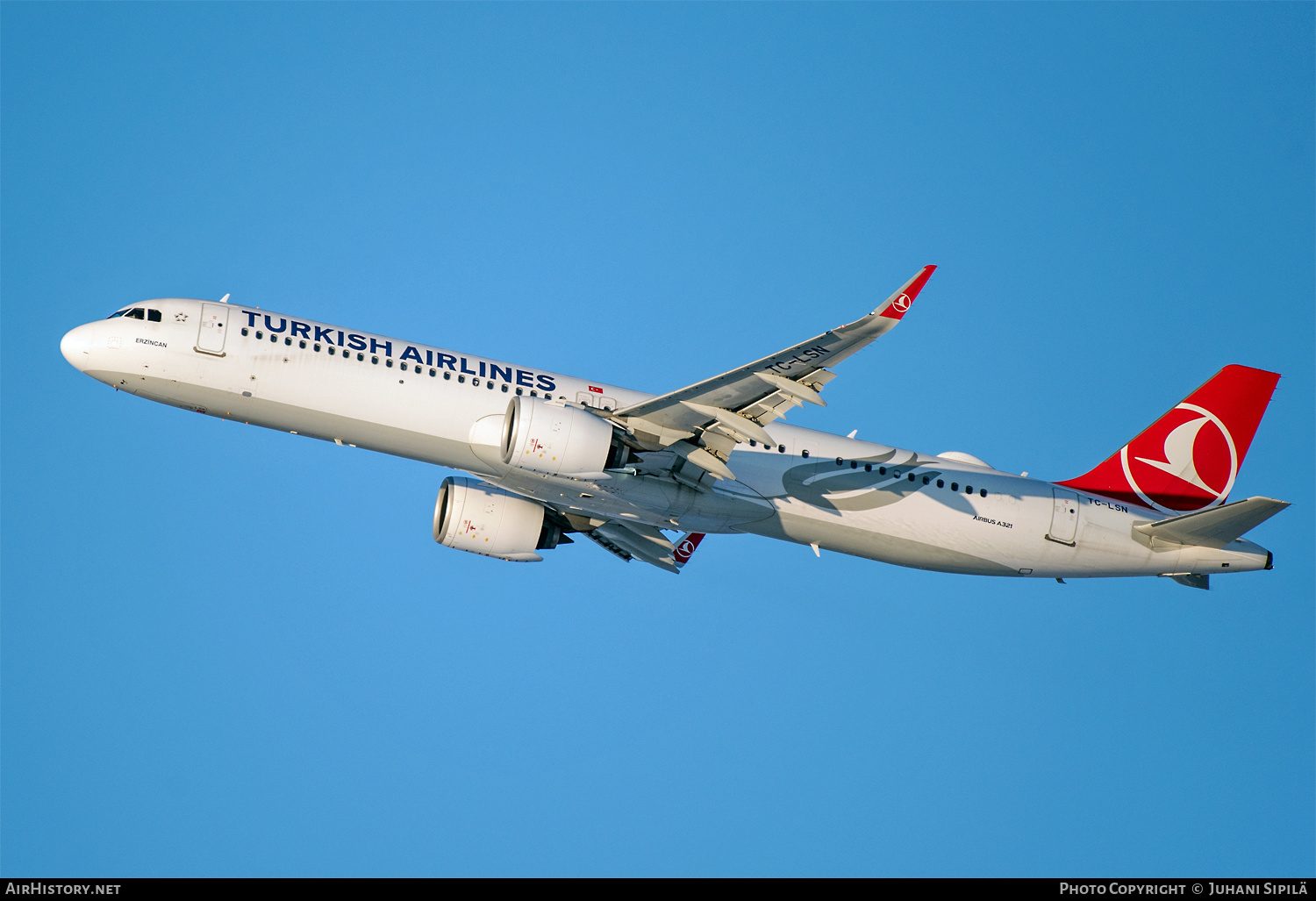 Aircraft Photo of TC-LSN | Airbus A321-271NX | Turkish Airlines | AirHistory.net #424791