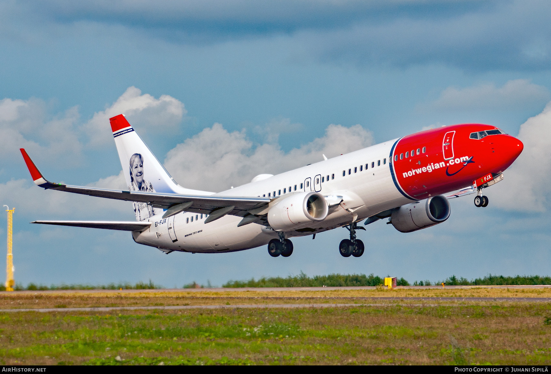 Aircraft Photo of EI-FJX | Boeing 737-800 | Norwegian | AirHistory.net #424795