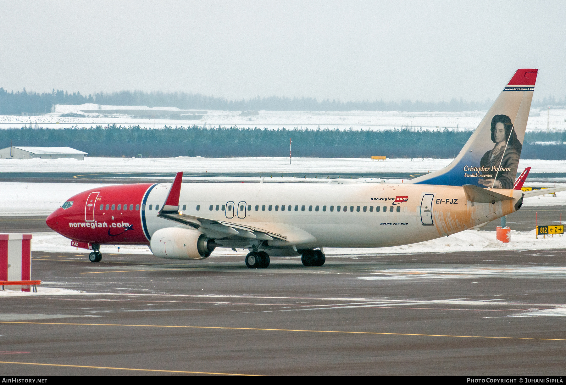 Aircraft Photo of EI-FJZ | Boeing 737-800 | Norwegian | AirHistory.net #424801