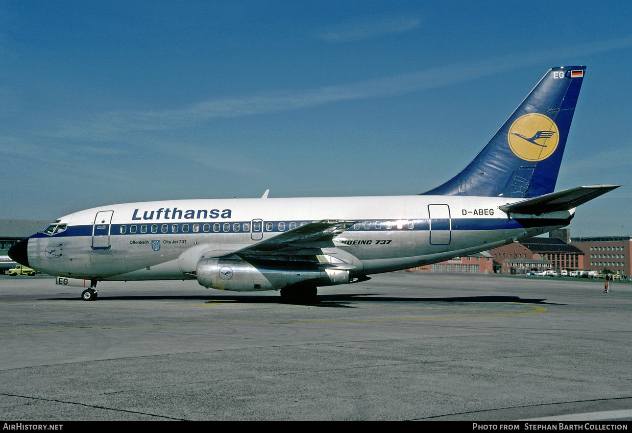 Aircraft Photo of D-ABEG | Boeing 737-130 | Lufthansa | AirHistory.net #424803