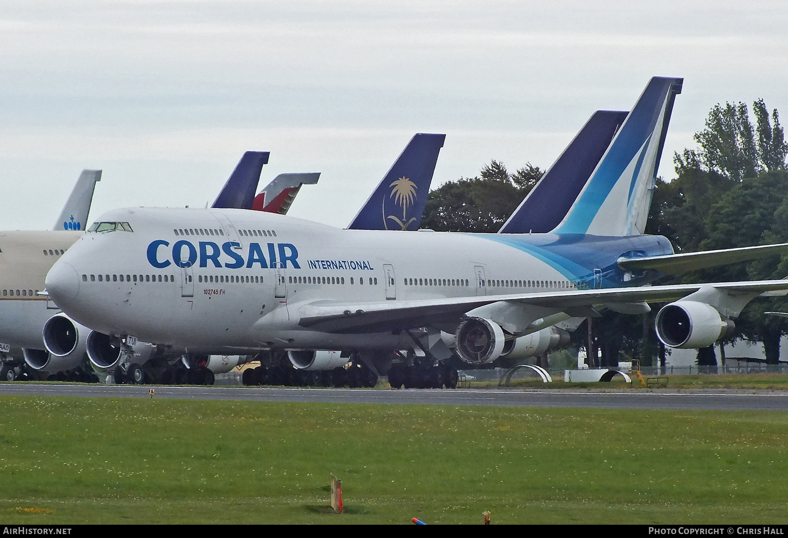 Aircraft Photo of F-GTUI | Boeing 747-422 | Corsair International | AirHistory.net #424808