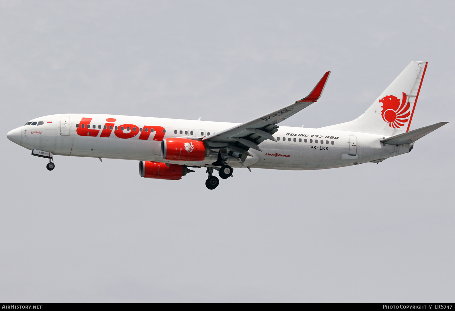 Aircraft Photo of PK-LKK | Boeing 737-8GP | Lion Air | AirHistory.net #424831