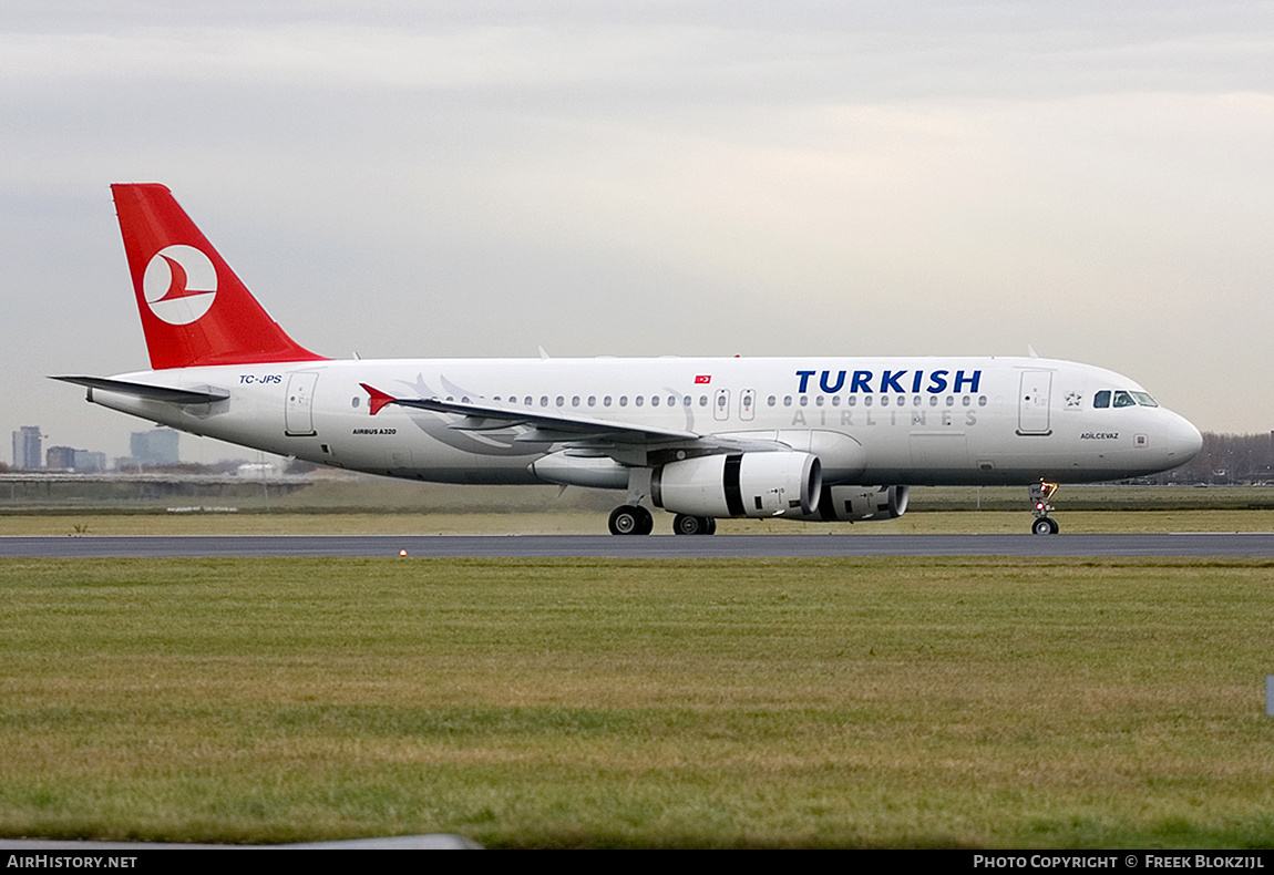 Aircraft Photo of TC-JPS | Airbus A320-232 | Turkish Airlines | AirHistory.net #424845