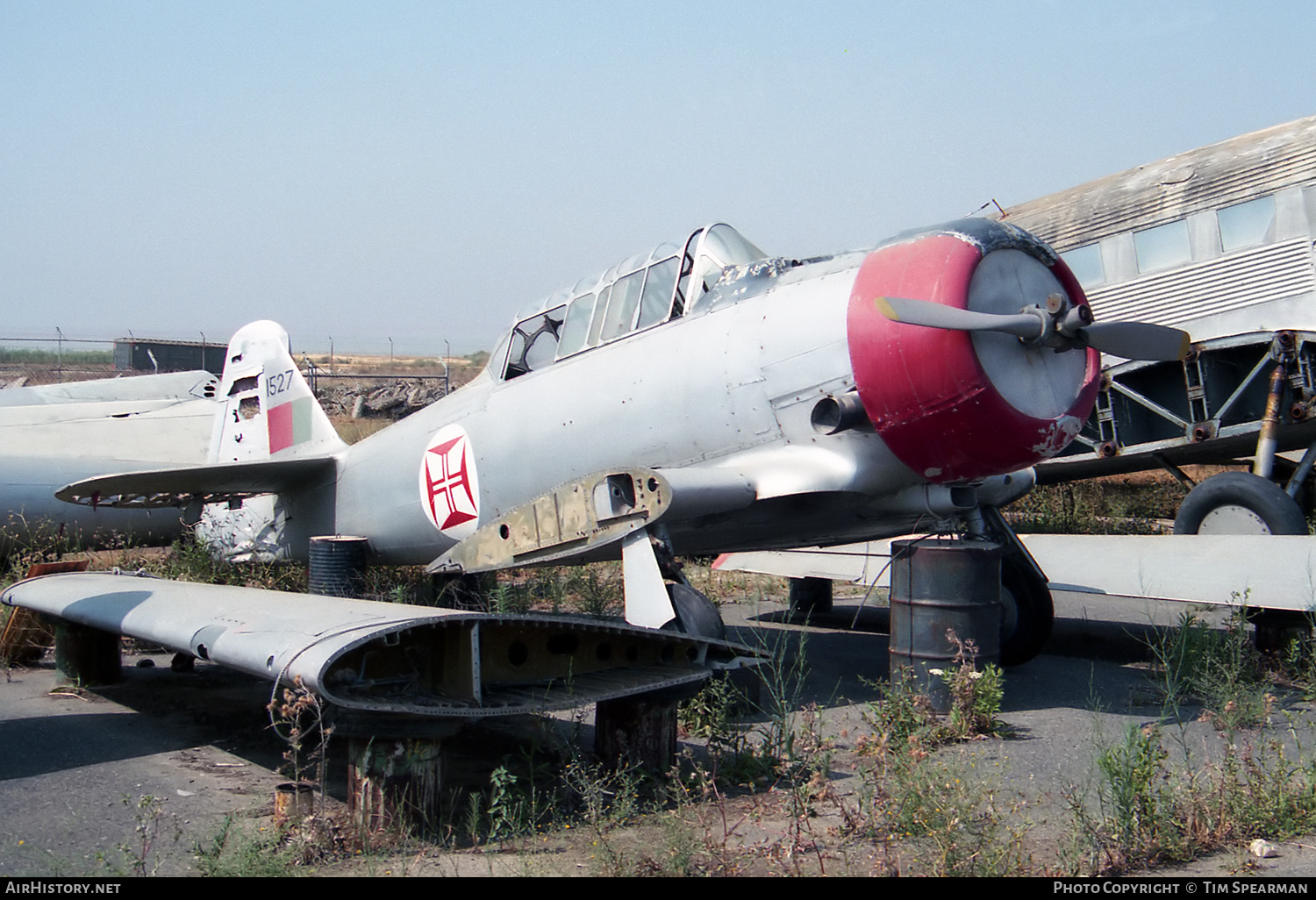 Aircraft Photo of 1527 | North American AT-6C Harvard IIA | Portugal - Air Force | AirHistory.net #424850