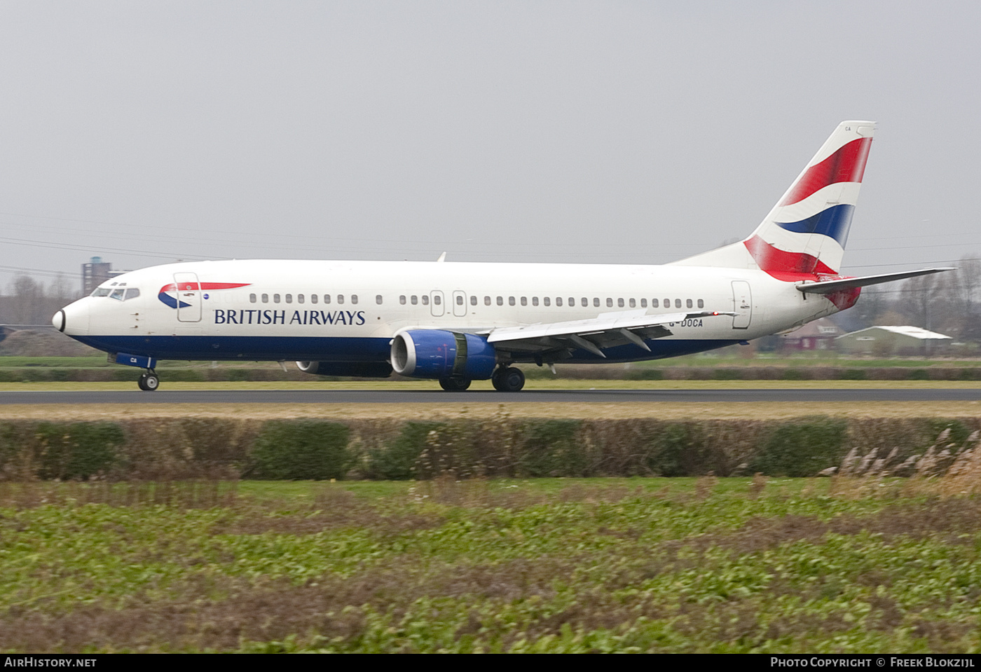 Aircraft Photo of G-DOCA | Boeing 737-436 | British Airways | AirHistory.net #424863