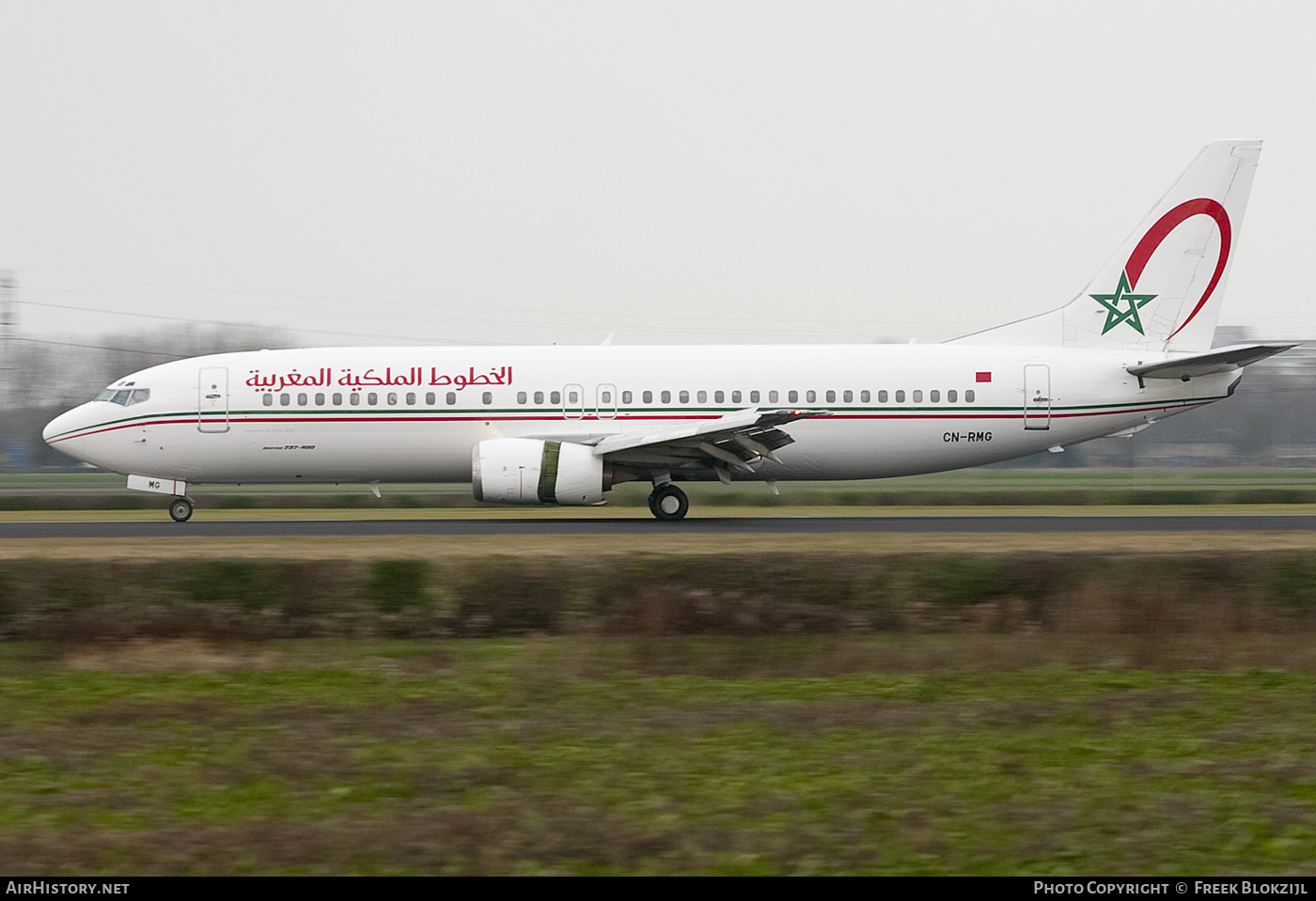 Aircraft Photo of CN-RMG | Boeing 737-4B6 | Royal Air Maroc - RAM | AirHistory.net #424865