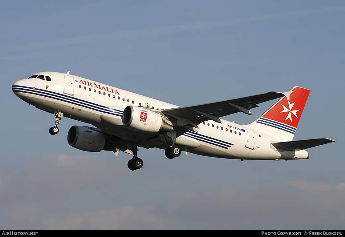 Aircraft Photo of 9H-AEM | Airbus A319-111 | Air Malta | AirHistory.net #424868