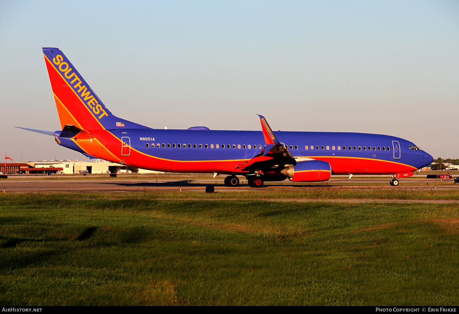 Aircraft Photo of N8651A | Boeing 737-8H4 | Southwest Airlines | AirHistory.net #424873