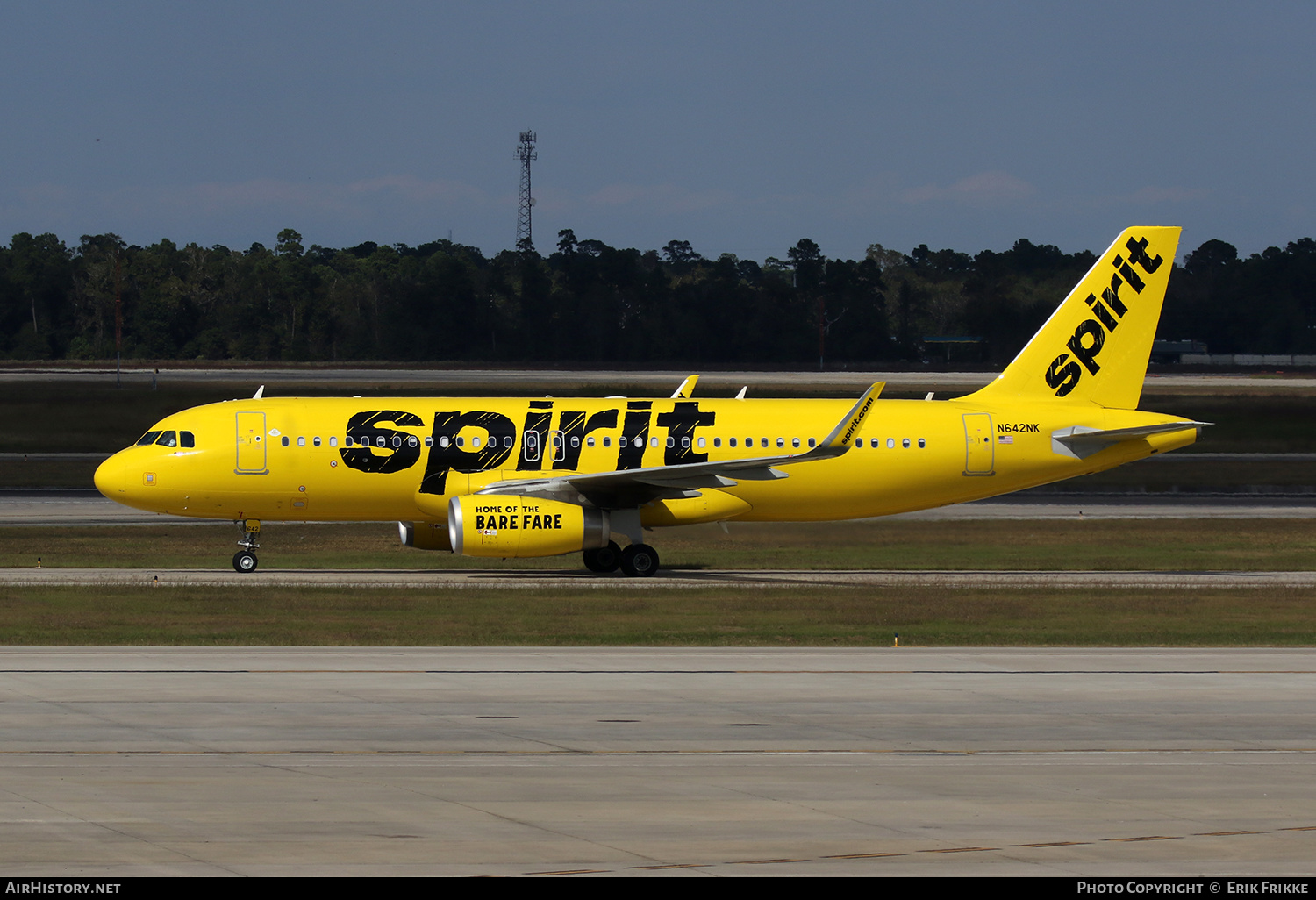 Aircraft Photo of N642NK | Airbus A320-232 | Spirit Airlines | AirHistory.net #424880