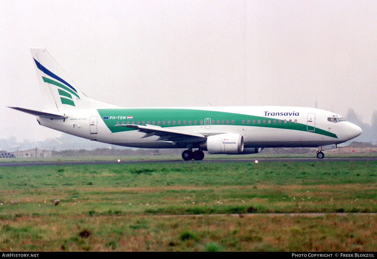 Aircraft Photo of PH-TSW | Boeing 737-3L9 | Transavia | AirHistory.net #424906