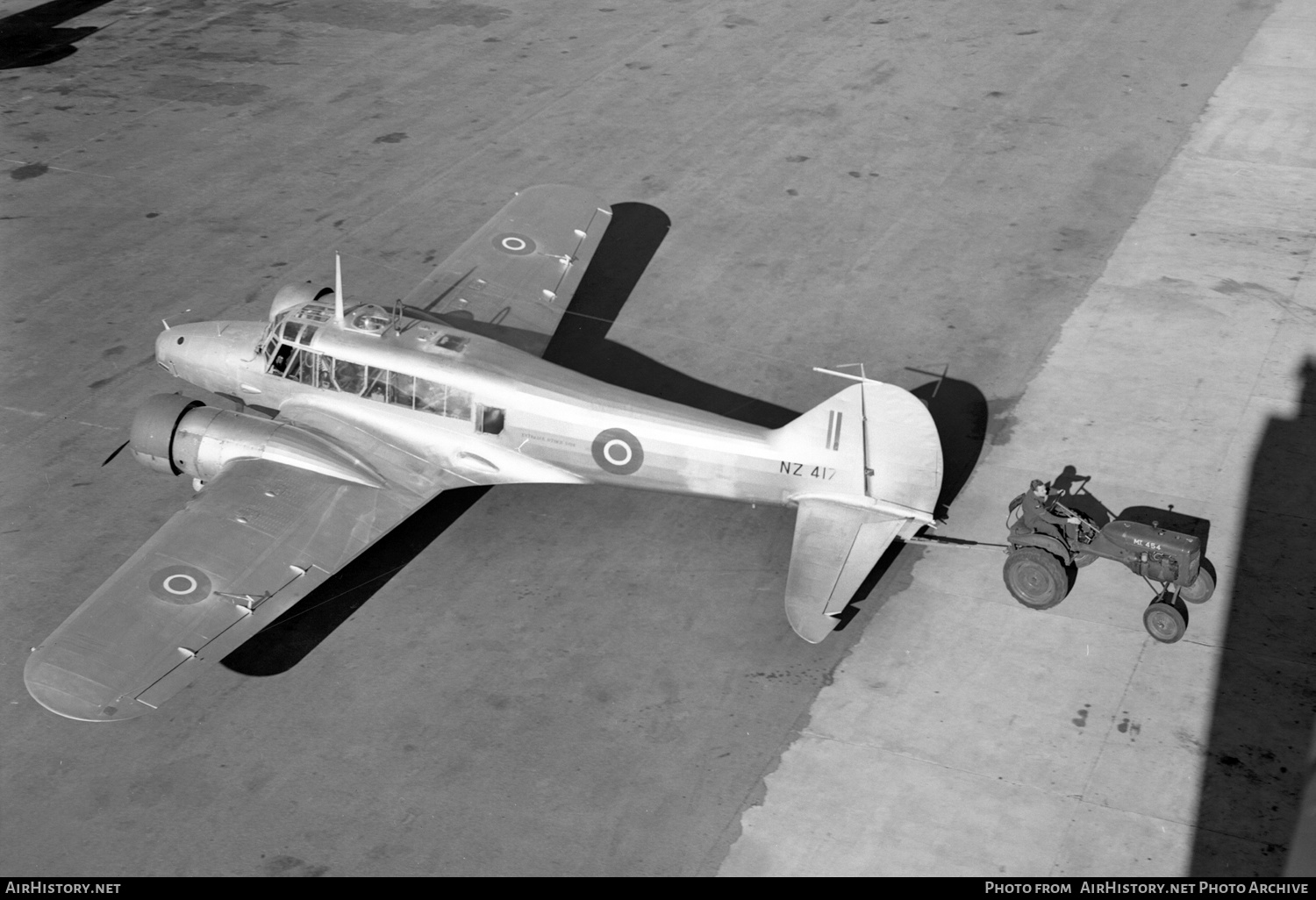 Aircraft Photo of NZ417 | Avro 652A Anson I | New Zealand - Air Force | AirHistory.net #424920