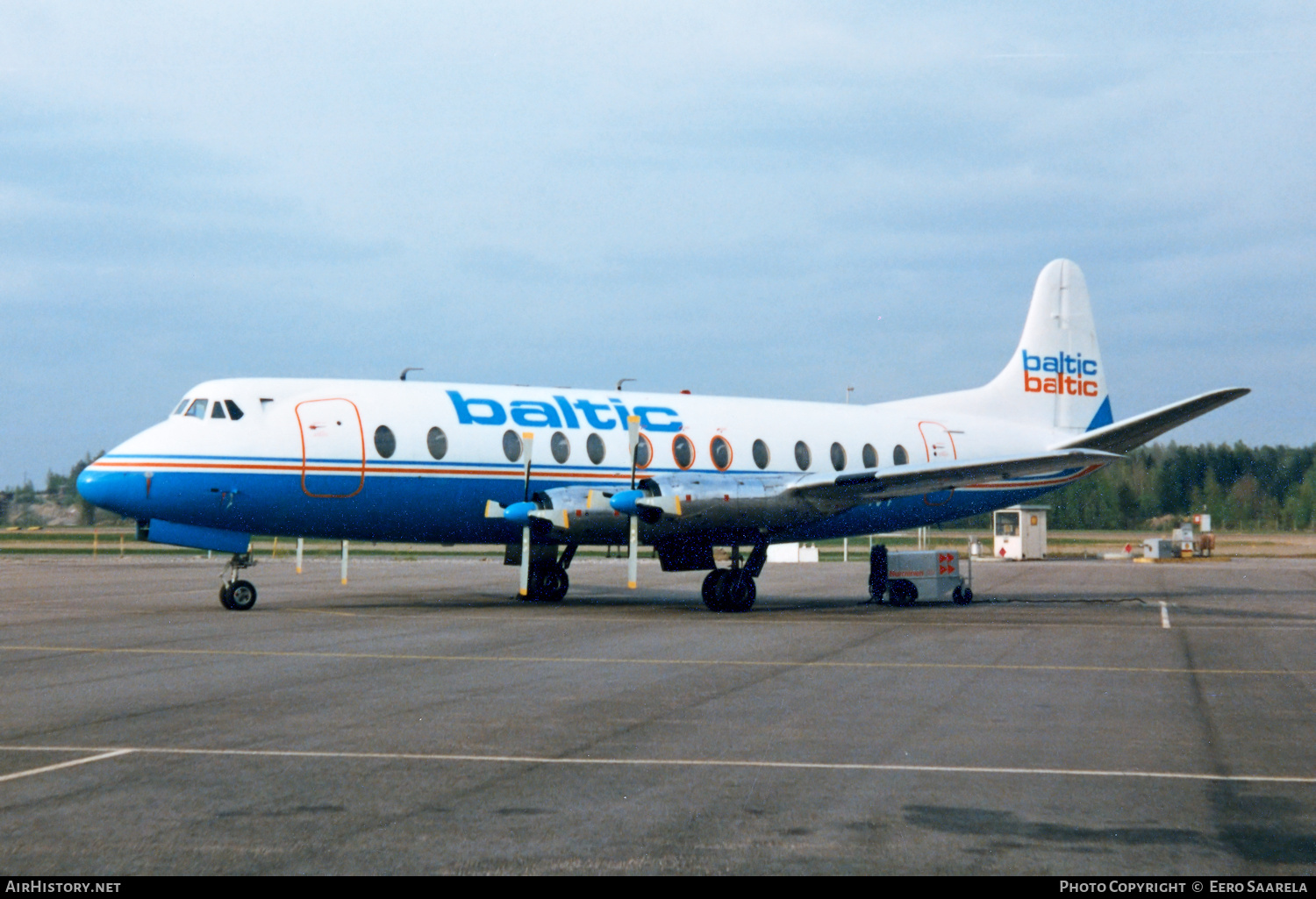 Aircraft Photo of SE-IVY | Vickers 815 Viscount | Baltic Aviation | AirHistory.net #424935