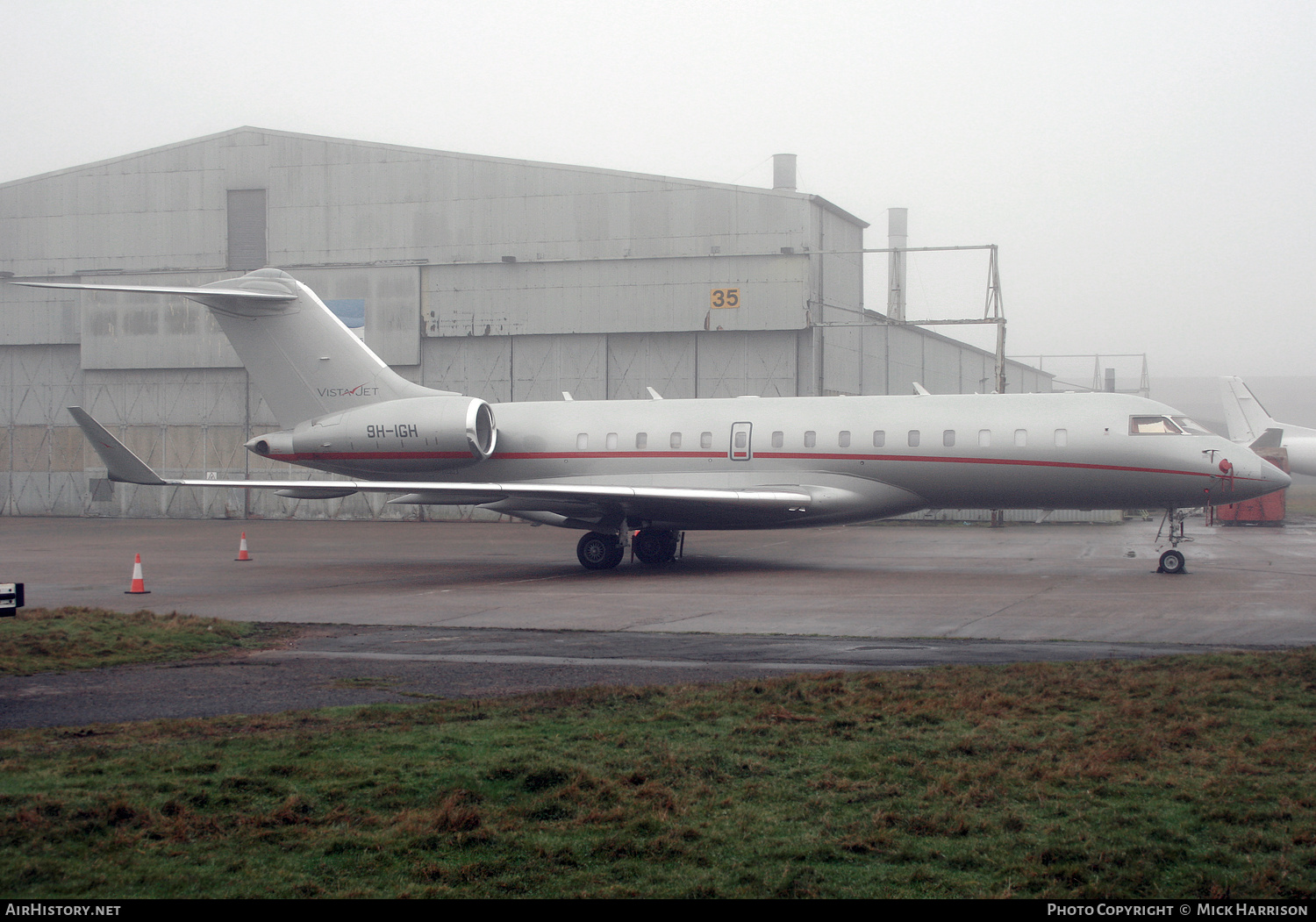 Aircraft Photo of 9H-IGH | Bombardier Global 6000 (BD-700-1A10) | VistaJet | AirHistory.net #424939