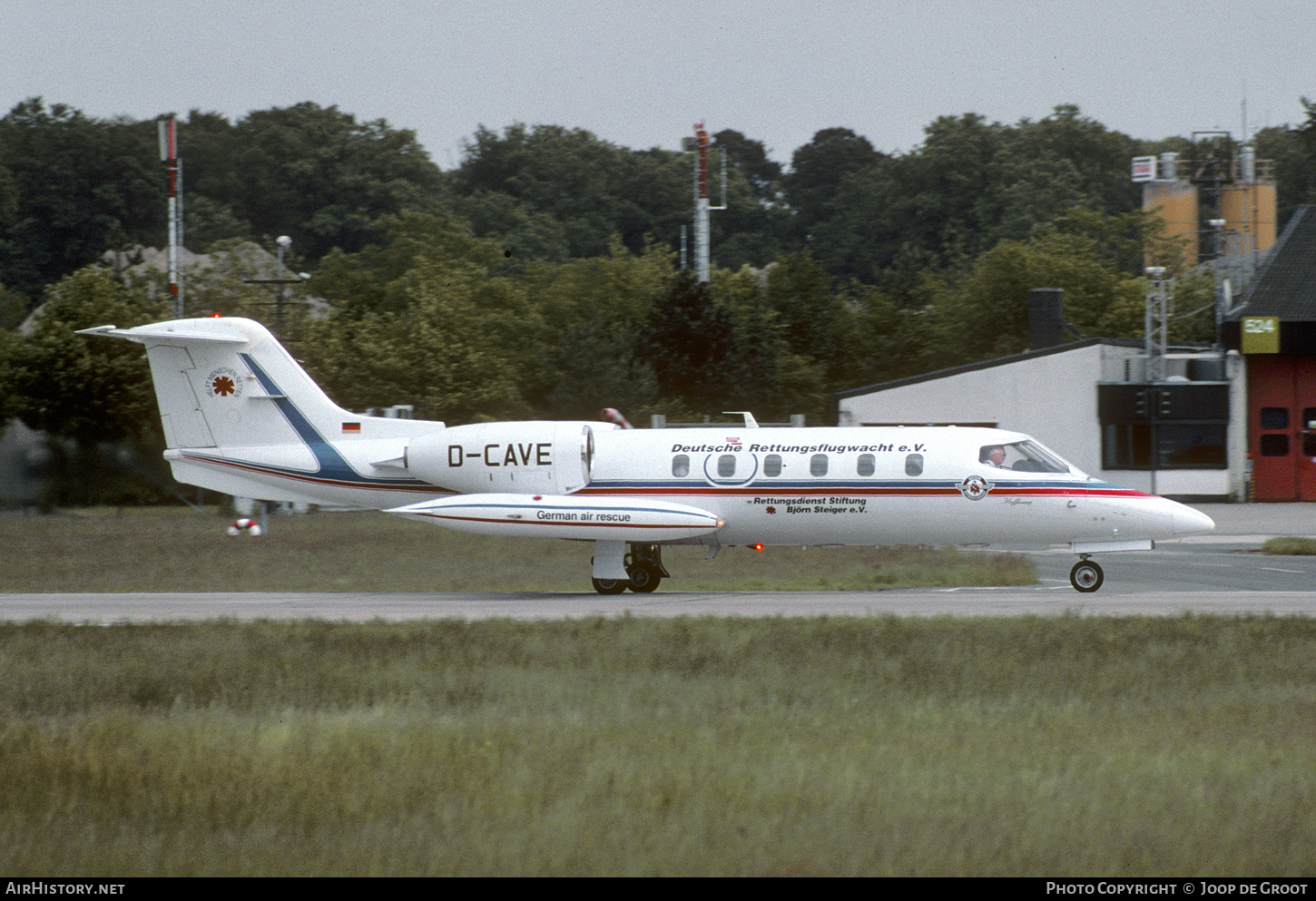 Aircraft Photo of D-CAVE | Gates Learjet 35A | Deutsche Rettungsflugwacht - German Air Rescue | AirHistory.net #424969