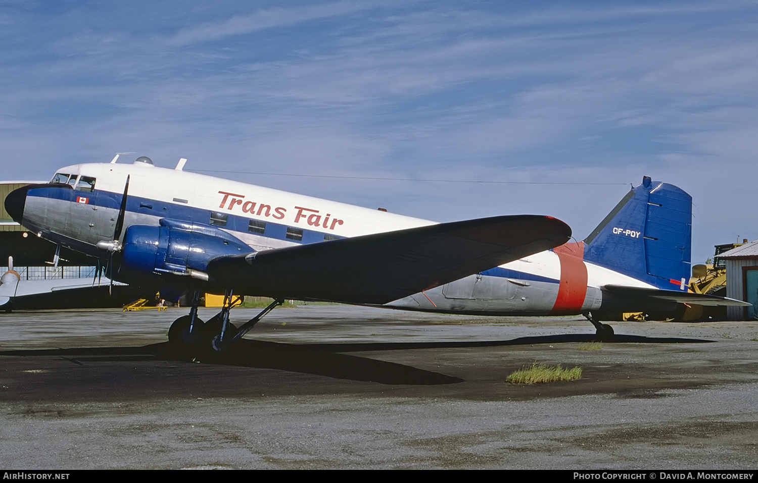 Aircraft Photo of CF-POY | Douglas C-47A Skytrain | Trans Fair | AirHistory.net #424974
